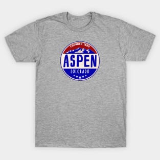 Aspen Colorado Skiing Ski T-Shirt